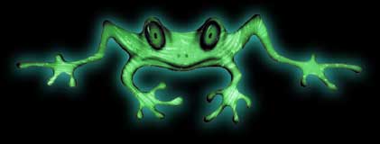 metal frog