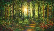 Through-the-Trees Original Painting
