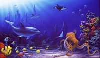 Dolphin Painting