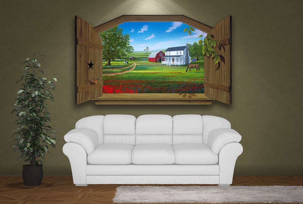 Amish Country Painting