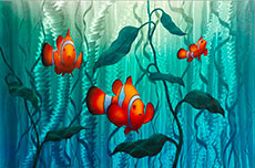 Clown Fish Painting