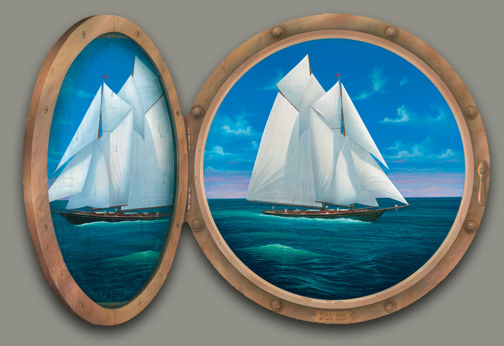 Sailboat Painting