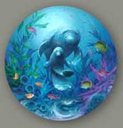 Manatee painting