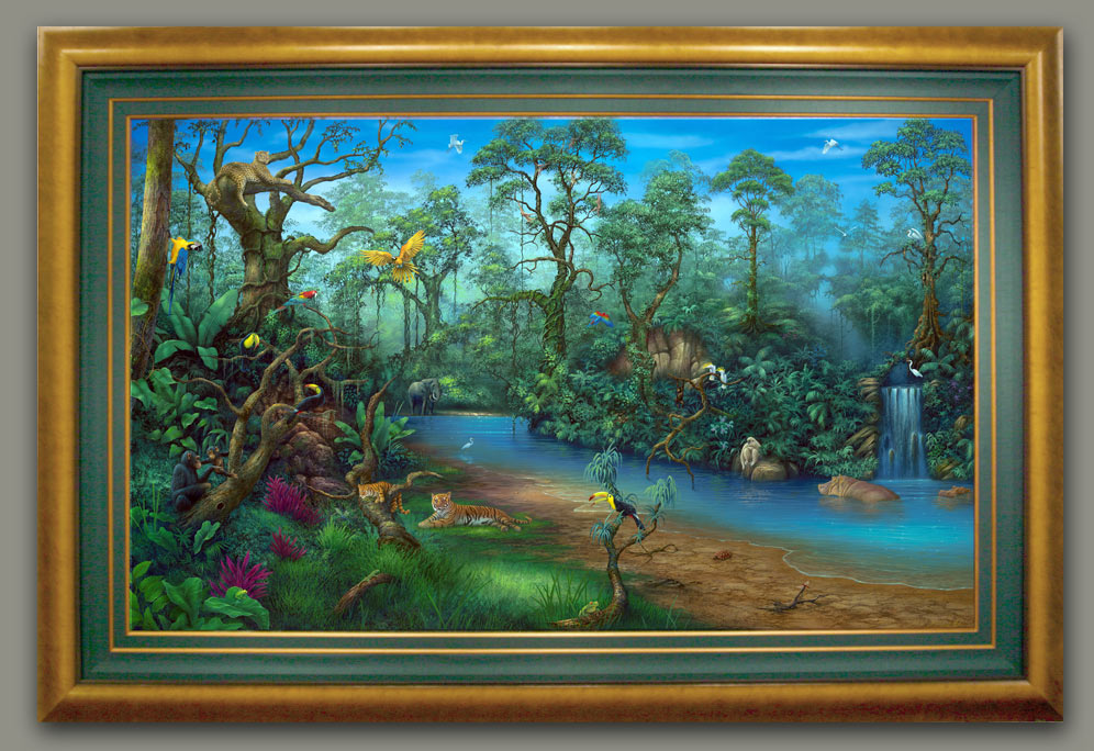Rainforest Painting