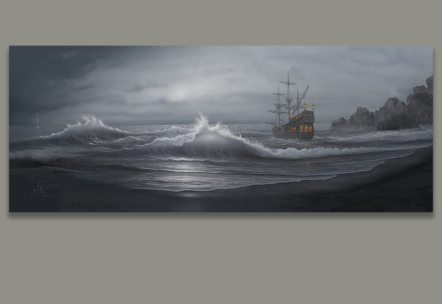 Surfboard Painting