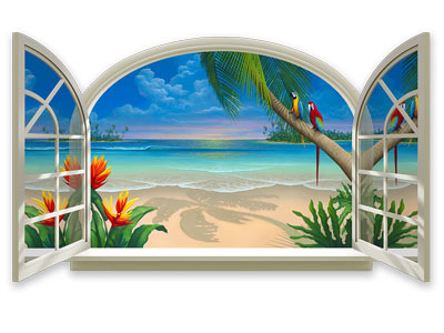 Wall Art Ocean View